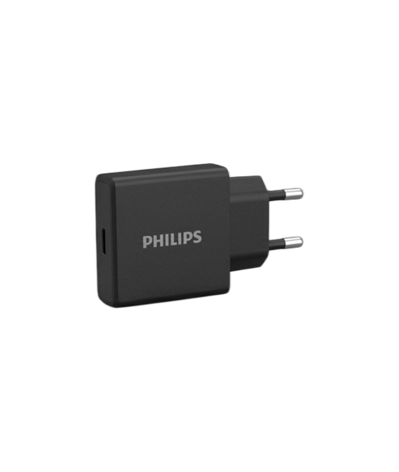 Philips USB-C Wall Charger 33W - Black | DLP4311CB/70
