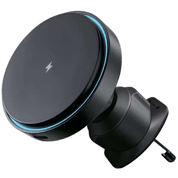 Proove Light Circle 15W Wireless Charging Car Holder - Black | WHLC15010001