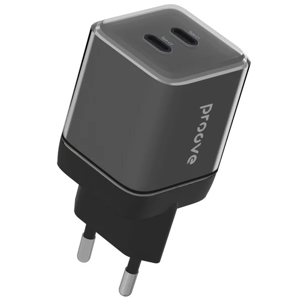 Proove Pure GaN Max 67W Wall Charger 2 Type-C - Black | WCPU67022201