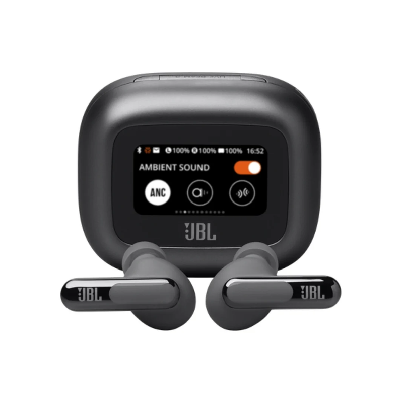 JBL Live Beam 3 True Wireless ANC Earbuds - Black | JBLLIVEBEAM3BLKAM