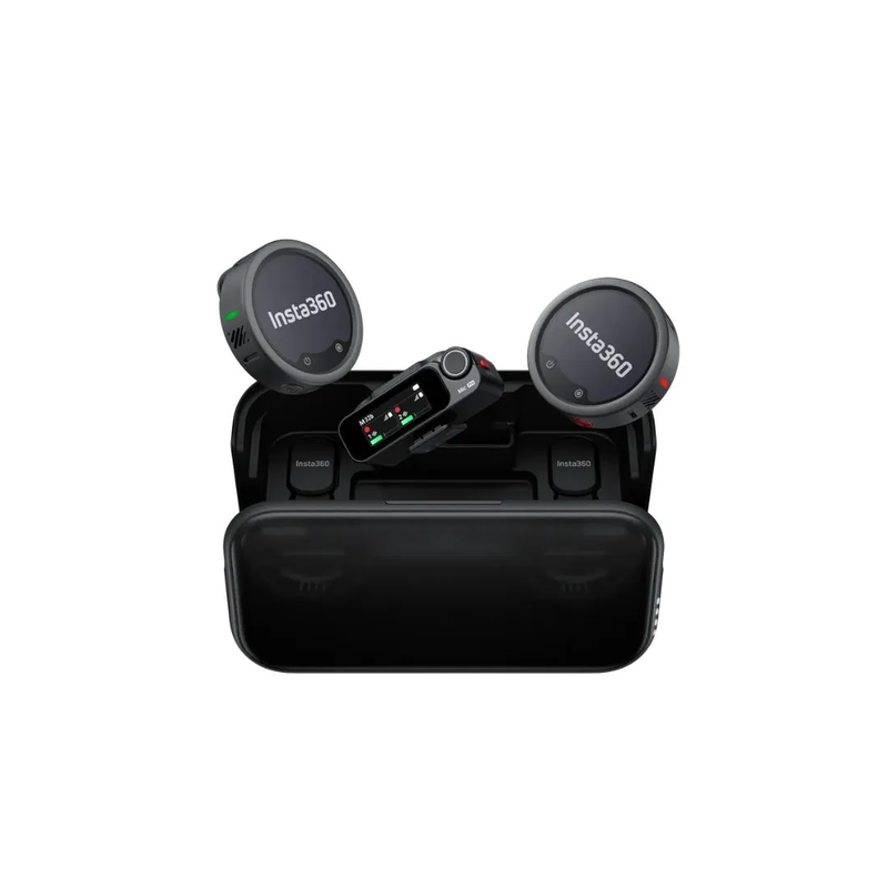 Insta360 Mic Pro 2 TX + 1 RX Professional Wireless Microphone System