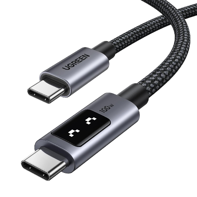 UGREEN 1M 100W Uno Type-C to Type-C PD Fast Charging Cable | 35501