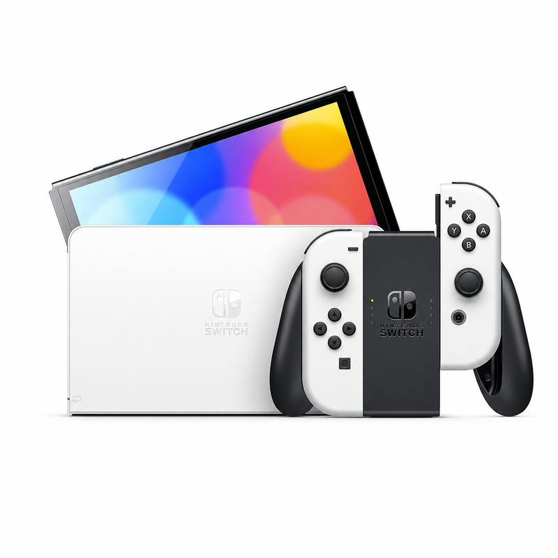 Nintendo Switch OLED Console White | NT-SW-OLED-WH