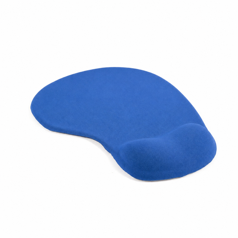 Mousepad with Gel Wrist Support Blue | L-1108