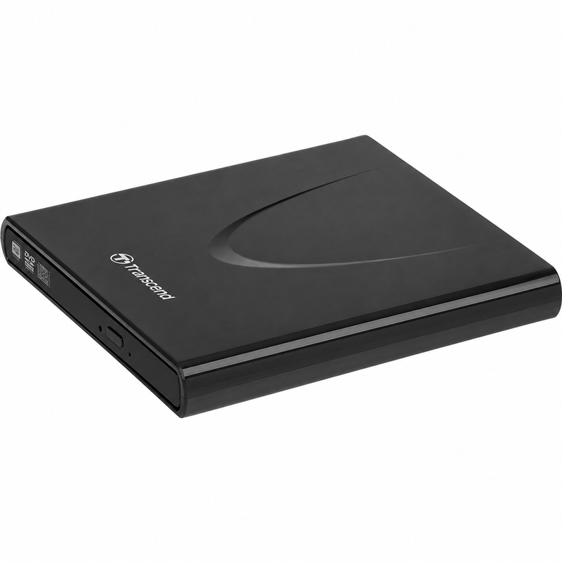 Transcend Portable DVD Writer Black | TS8XDVDRW