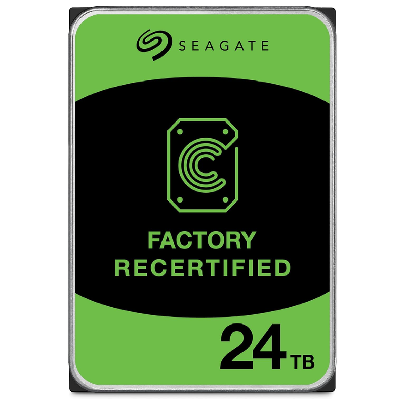 Seagate Exos X24 24TB Enterprise SATA HDD | ST24000NM000C