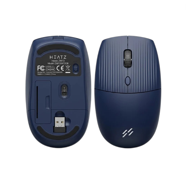 Heatz Wireless Mouse - Dark Blue | ZM13