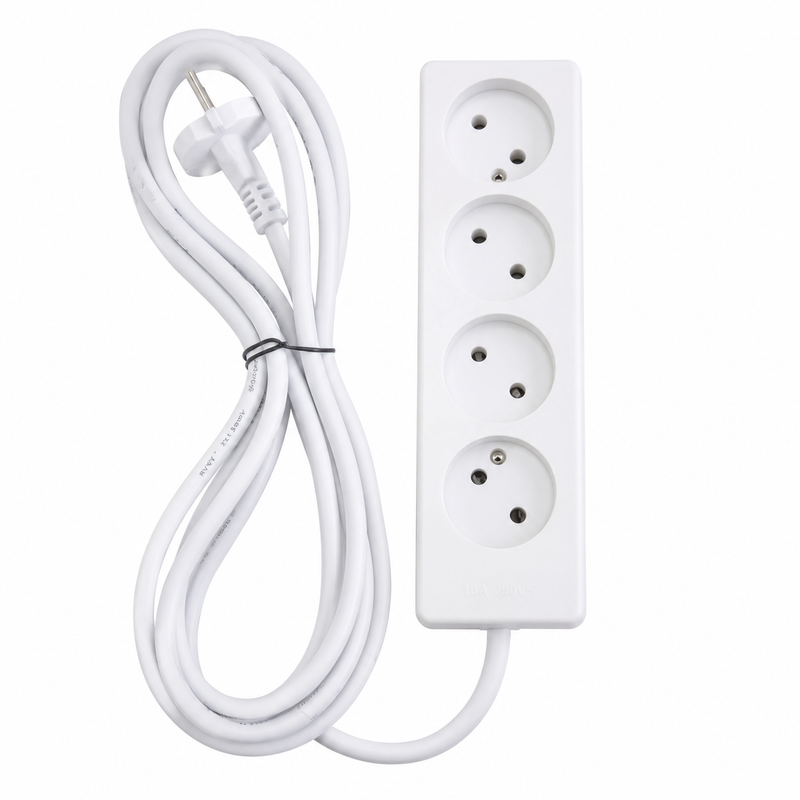 Genex 4-Socket Power Strip 3m Cable | GE-HF400-SQ