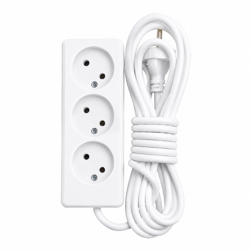 Craunot 3-Socket Power Strip 5m Cable | CRAUNOT