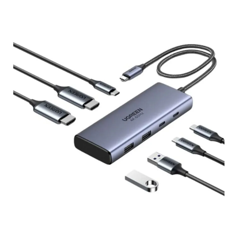 UGREEN Dual Display 7-in-1 USB-C Hub Docking Station | 45379