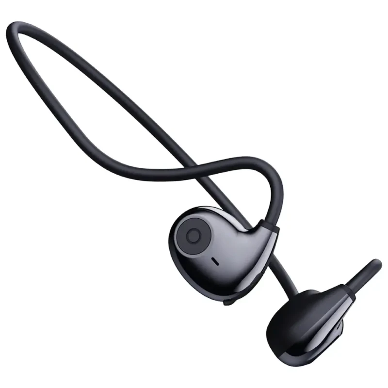 Green Lion Brussels Air Conduction Earphones - Black | GNBRSLSEPBK