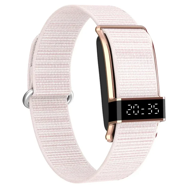 Porodo Trackfit Pro Smart Bracelet Fitness Tracker with Display App - Pink | PDS18PK