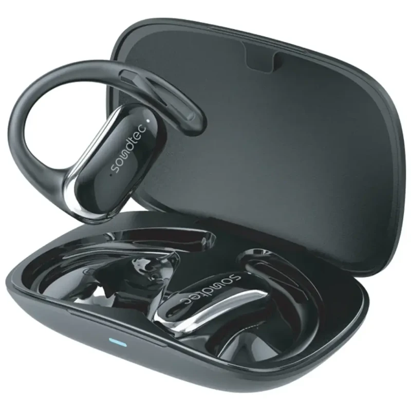 Porodo Soundtec Air Beat Open-Ear Wireless Earbuds - Black | PDSTWMO05BK