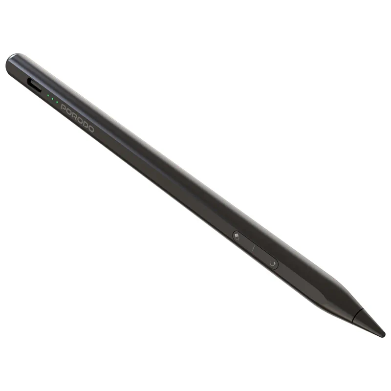 Porodo Magnetic Pen for iPad - Black | PDWKZP027BK