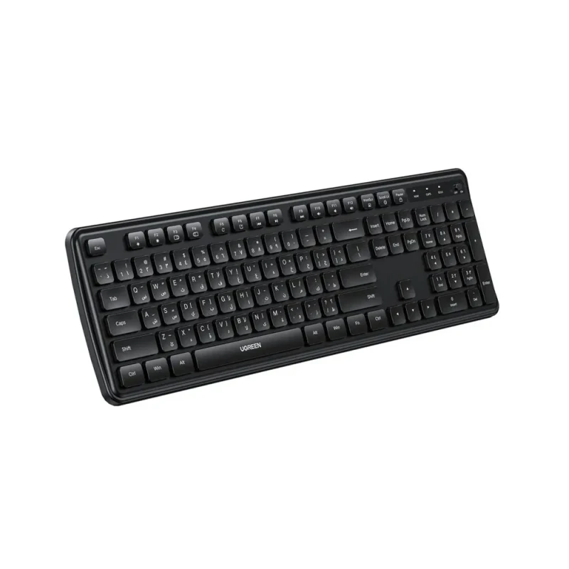 UGREEN K331 Wireless English/Arabic Keyboard Ultra-Quiet Spill-Resistant | 65734