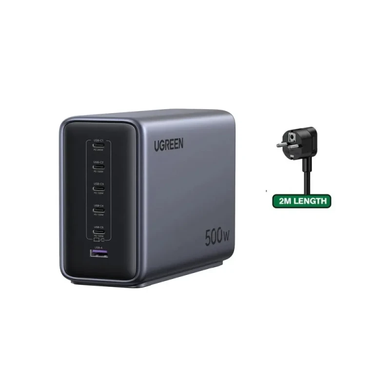 UGREEN Nexode X759 500W GaN 6-Port Charging Station 240W PD | 55550B