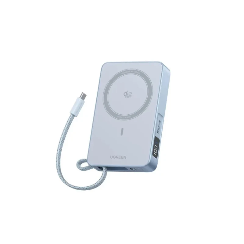 UGREEN PB773 MagFlow 10000mAh Wireless Power Bank Qi2 25W MagSafe-Compatible | 65958B