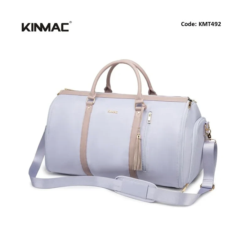 Kinmac Elite 2-in-1 Executive Voyager Garment Duffel Bag 50L - Purple | KMT489