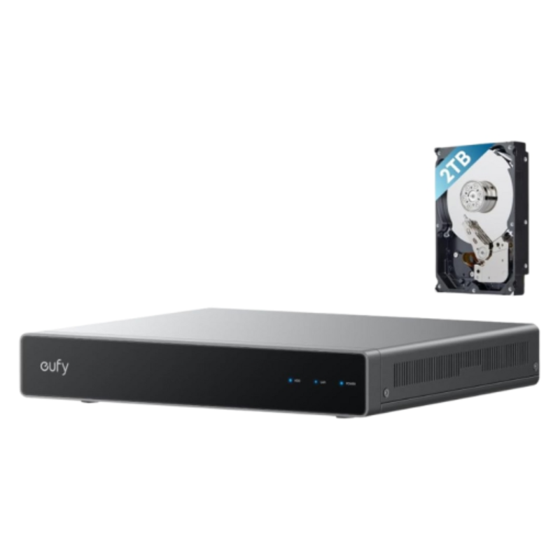 Eufy Network Video Recorder S4 for Home Security Cameras | T8N00341