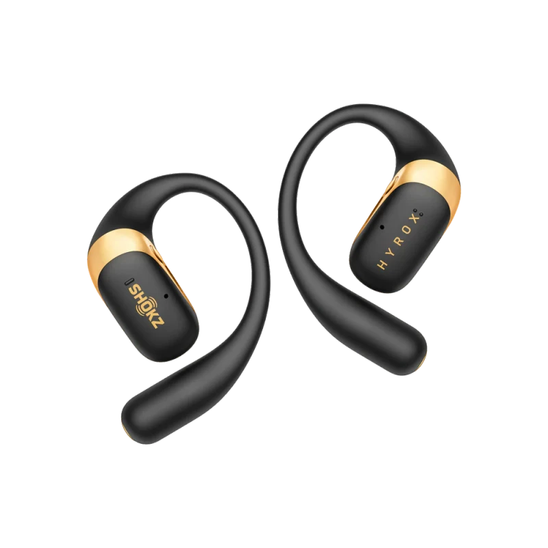 Shokz OpenFit 2+ x HYROX Open-Ear Earbuds Black/Gold | T921