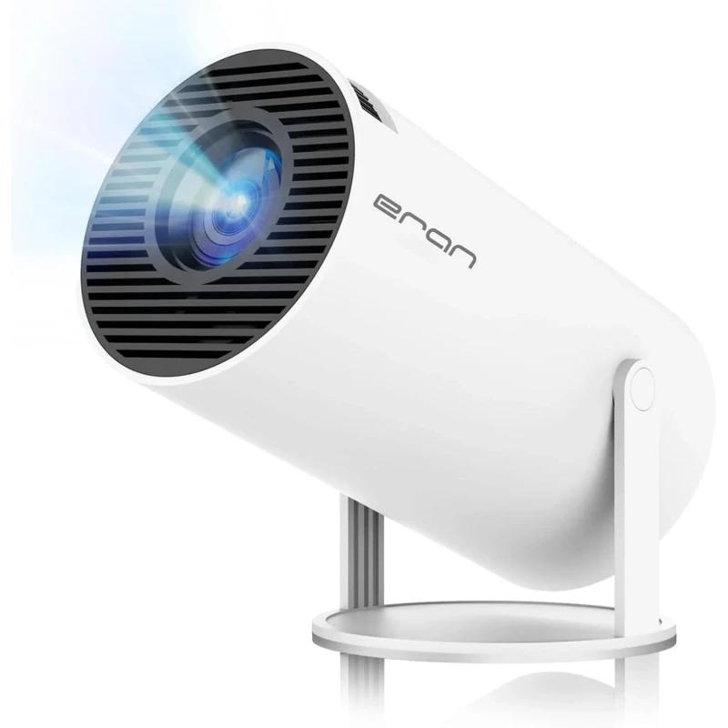 HY300 Smart Portable Projector with WiFi 6, Bluetooth 5.2 & Android 13