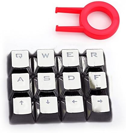 Redragon A103GR 12 Chrome Mechanical Keyboard Keycaps Grey | A103GR