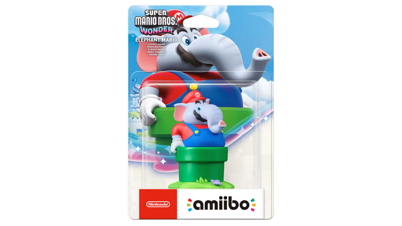 Nintendo Elephant Mario amiibo - Super Mario Bros. Wonder Series