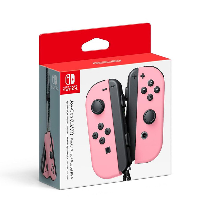 Nintendo Switch Joy-Con (L)/(R) - Pastel Pink/Pastel Pink - Peach