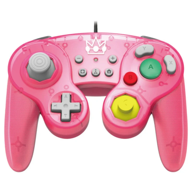 HORI Nintendo Switch Battle Pad GameCube Style Controller - Peach