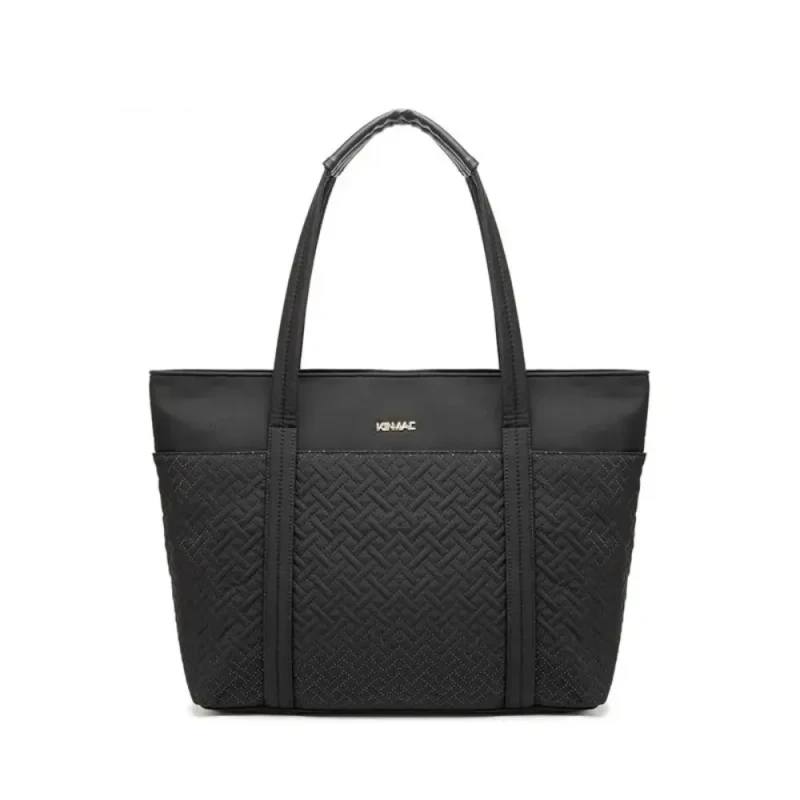 KINMAC 2-in-1 Laptop Bag & Fashion Tote Bag KMC483 15.6" – Black Multi-Functional Work Bag black
