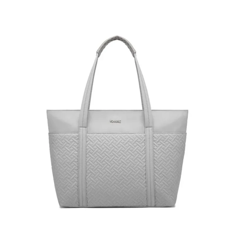 KINMAC 2-in-1 Laptop Bag & Fashion Tote Bag KMC483 15.6" – Grey Multi-Functional Work Bag
