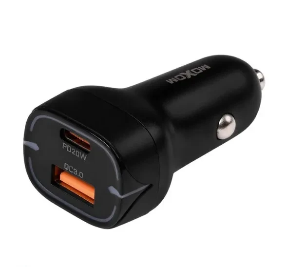 MOXOM MX-VC14 Dual-Port USB-C PD Fast Car Charger | MX-VC14