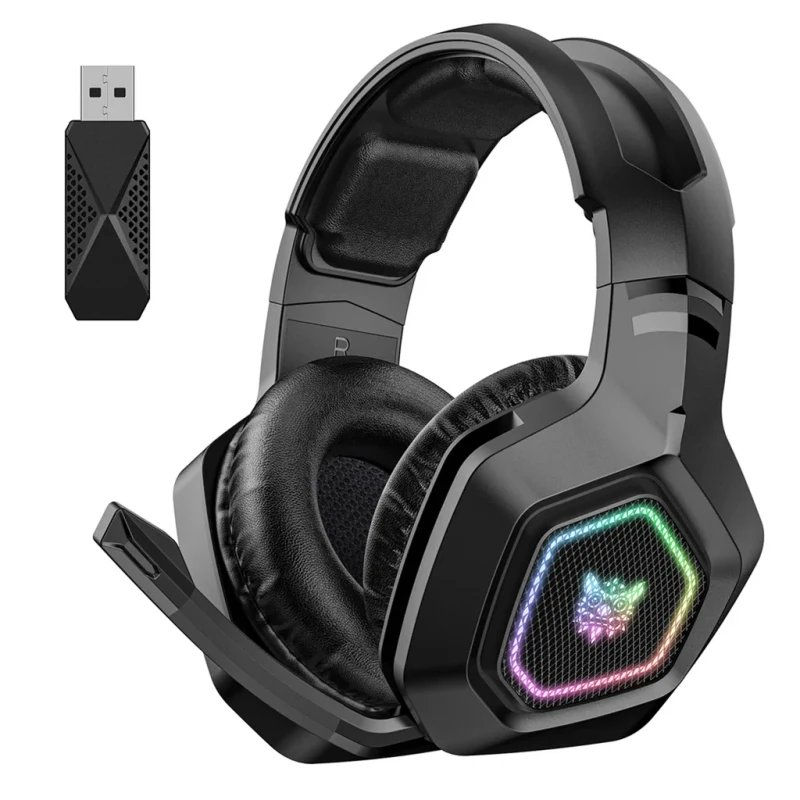 ONIKUMA Three-Mode Lightweight E-Sports Gaming Headset - Black | B100