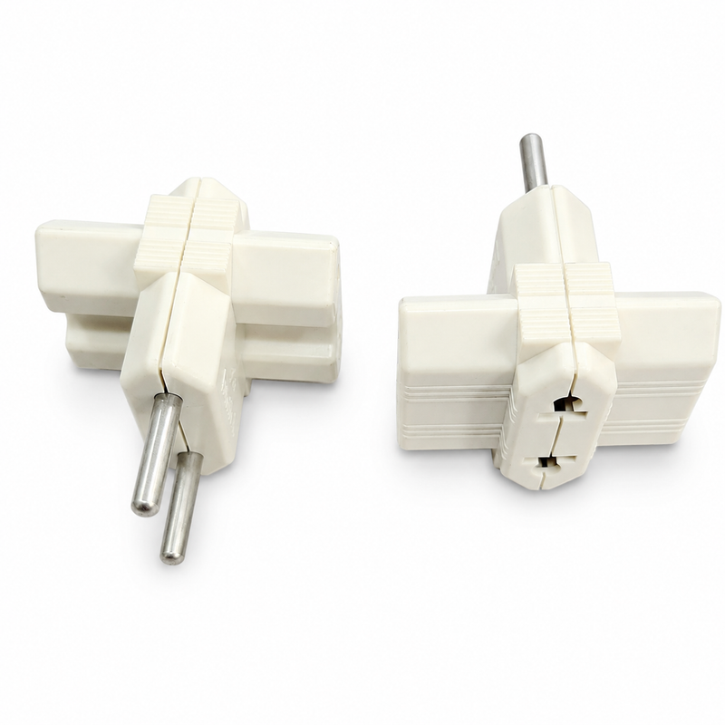 White Multi-Directional Universal Plug Adapter | EU-MDA-2200