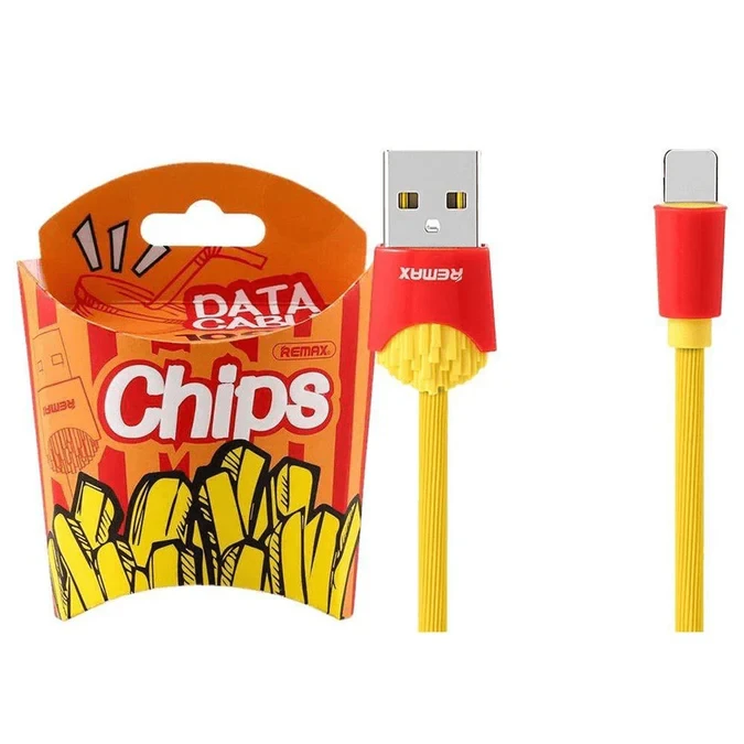 Remax Chips RC-114I 1m USB to Lightning Cable Yellow CAB-USB-LIGHT-1M-Y | RC-114I