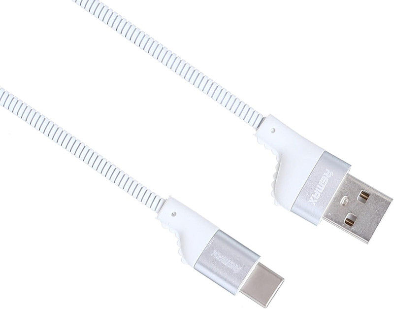 Remax Camaroon RC-108A Type-C to USB Charge & Sync Cable - White | OD-28919