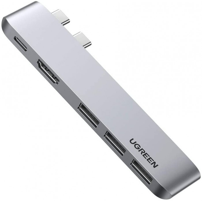 UGREEN 5-in-2 USB-C HUB Docking Station Adapter | CM251 | 60559