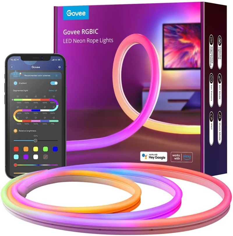 Govee Neon LED Strip Light - 10FT / 3M
