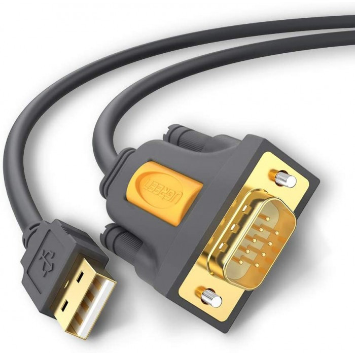 UGREEN USB To Serial DB9 RS-232 Male Adapter Cable 1M | CR104 | 20210