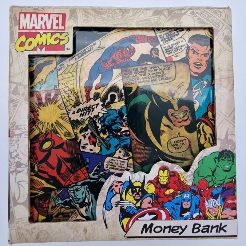 Marvel Comics Official Comic Strip Money Bank by BB Designs