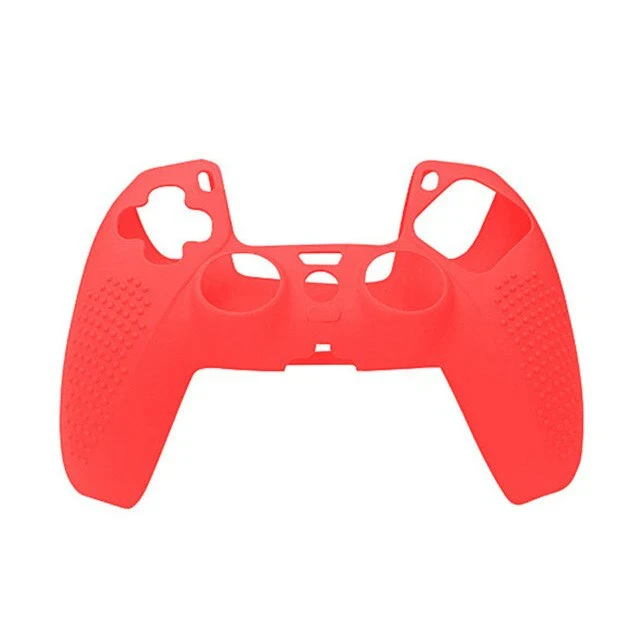 Silicone Protective Cover for PS5 DualSense Controller - Red