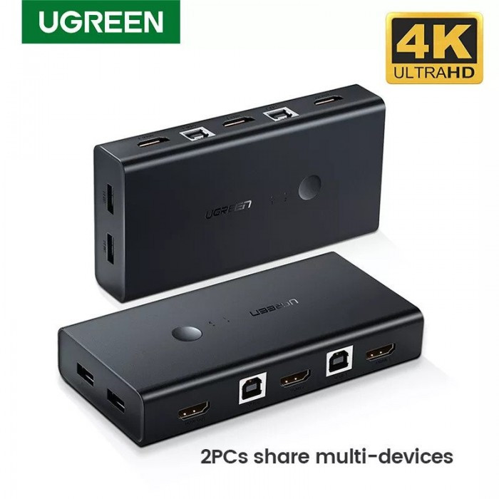 UGREEN 2 in 1 Out KVM HDMI Switch Box | CM200 | 50744