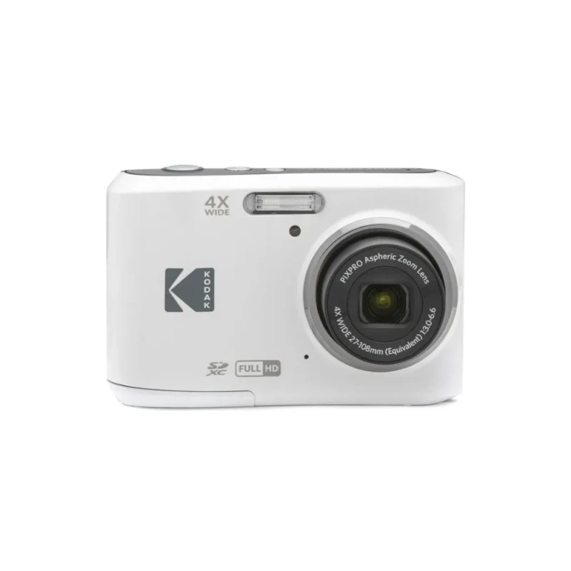 Kodak PIXPRO FZ45 Compact Digital Camera 16MP 4x Optical Zoom - White | FZ45