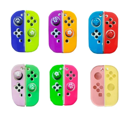Joy-Con Silicone Case with 2 Thumb Grips for Nintendo Switch