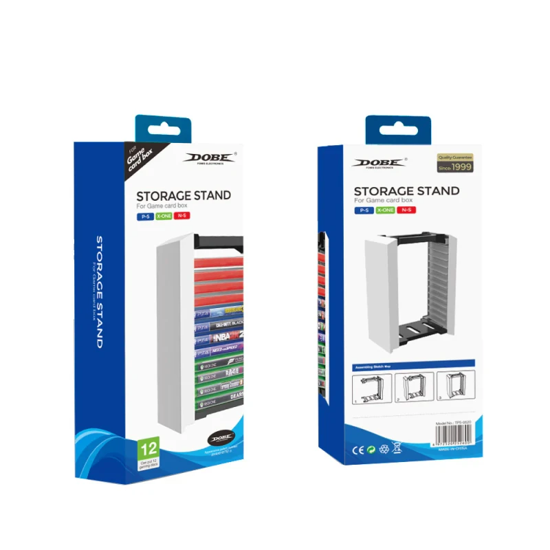 DOBE Game Storage Stand for 12 Physical Game Discs
