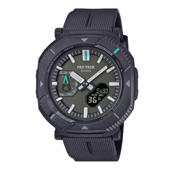 Casio PRO TREK Bluetooth Solar Watch - Black/Blue | PRJ-B001-1DR