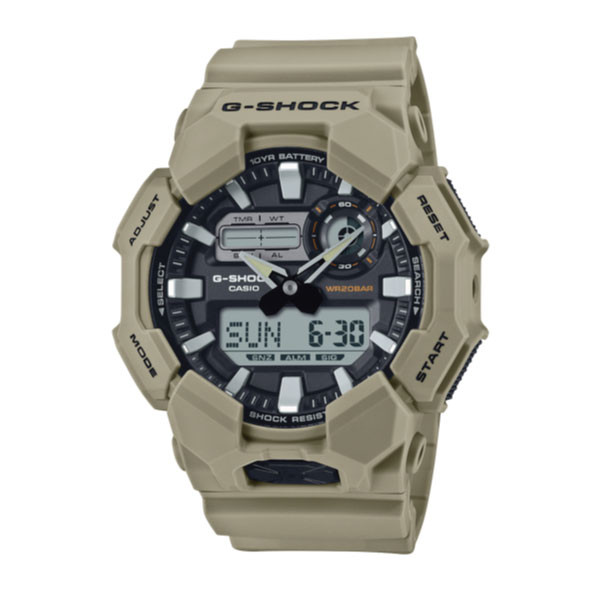 Casio G-SHOCK Casual Men Watch - Beige | GA-010-5ADR