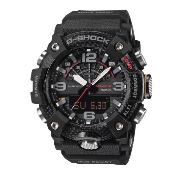 Casio G-SHOCK MASTER OF G-LAND Mudmaster Men Watch - Black / Red | GG-B100X-1ADR