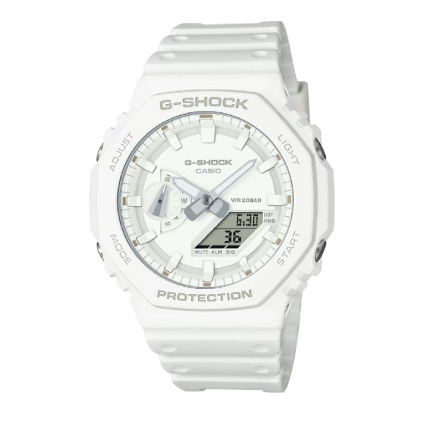 Casio G-SHOCK Casual Men Watch - White | GA-2100-7A7DR