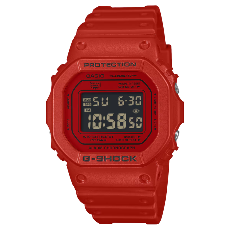 Casio G-SHOCK Casual Men Watch - Red | DW-5600RRB-4DR